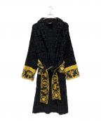 VERSACEヴェルサーチェ）の古着「ILOVE BAROQUE Bathrobe」｜ブラック