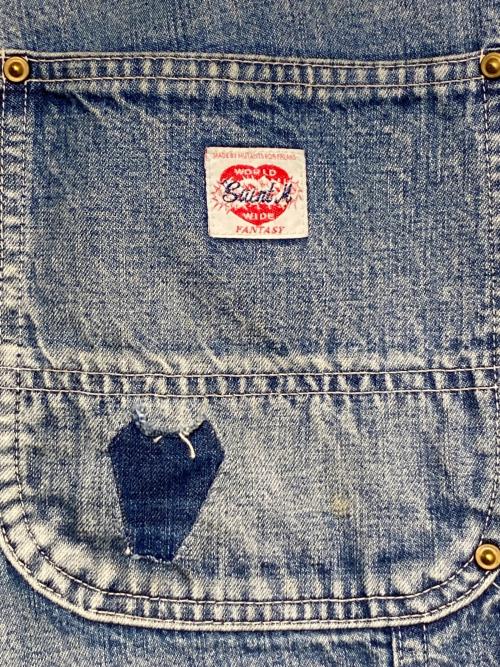 SAINT MICHAEL（セントマイケル）SAINT MICHAEL (セントマイケル) DOUBLE KNEE インディゴ サイズ:Mの古着・服飾アイテム