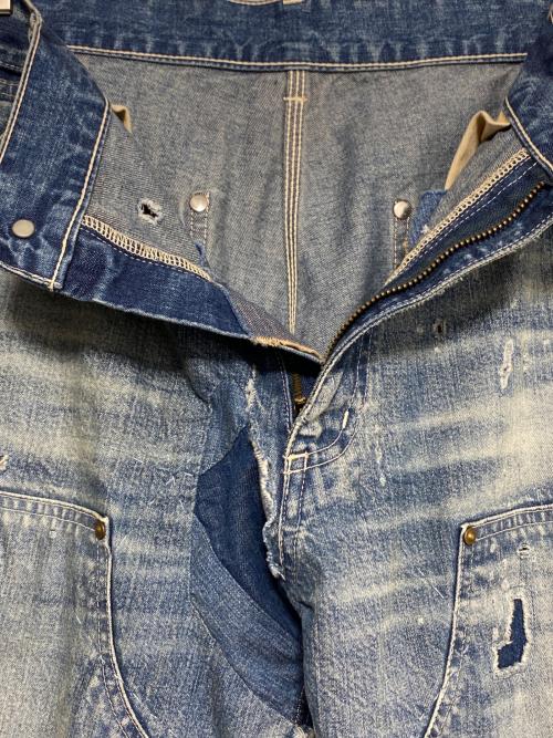 SAINT MICHAEL（セントマイケル）SAINT MICHAEL (セントマイケル) DOUBLE KNEE インディゴ サイズ:Mの古着・服飾アイテム