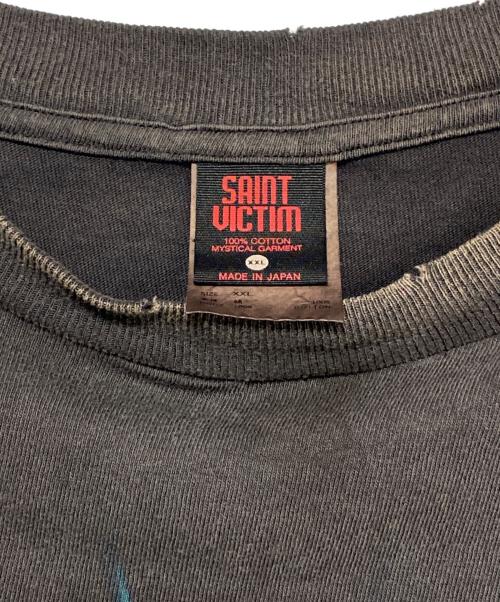 SAINT MICHAEL（セントマイケル）SAINT MICHAEL (セントマイケル) GS LS TEE ブラック サイズ:XXLの古着・服飾アイテム