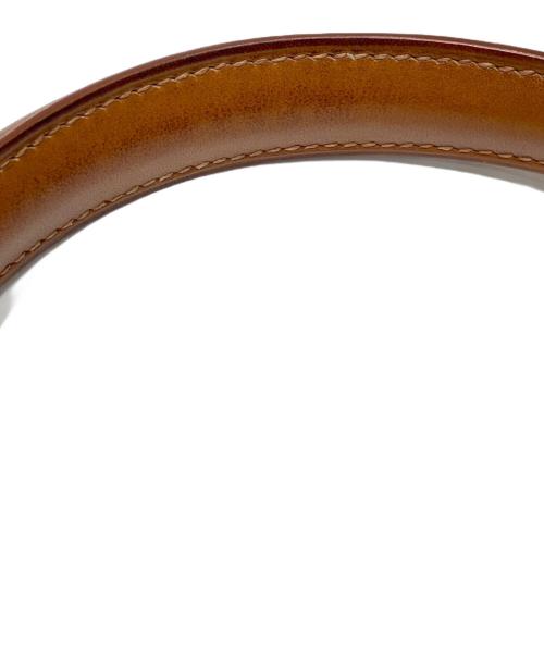 HERMES（エルメス）HERMES (エルメス) ケリー32 外縫い/ギロッシュ金具/ボックスカーフ/ブラウン/□G刻印 ブラウン サイズ:32の古着・服飾アイテム
