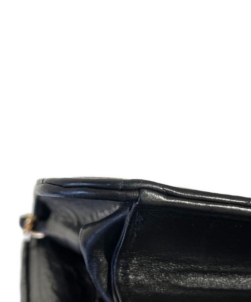 CHANEL（シャネル）CHANEL (シャネル) マトラッセ フルフラップショルダーバッグ ブラックの古着・服飾アイテム