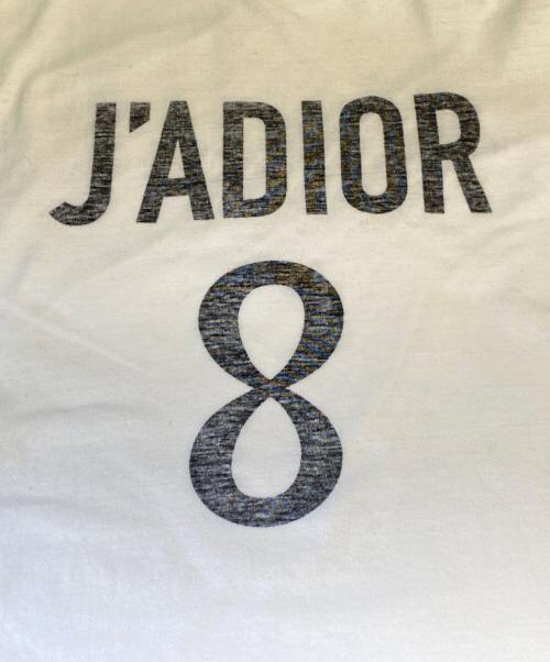 Christian Dior（クリスチャン ディオール）Christian Dior (クリスチャン ディオール) J'ADIOR 8 Tシャツ ホワイト サイズ:Sの古着・服飾アイテム