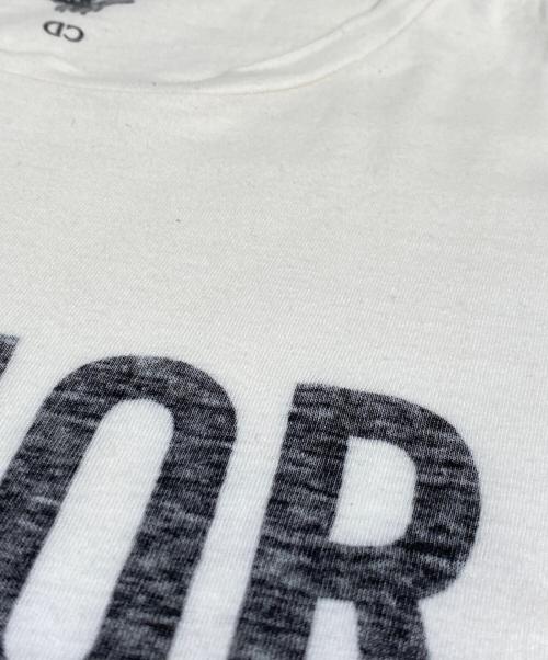 Christian Dior（クリスチャン ディオール）Christian Dior (クリスチャン ディオール) J'ADIOR 8 Tシャツ ホワイト サイズ:Sの古着・服飾アイテム