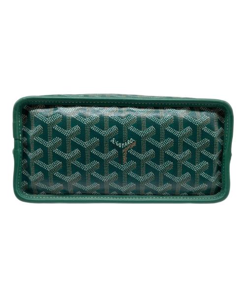 GOYARD（ゴヤール）GOYARD (ゴヤール) ANJOU MINI/アンジュミニポーチトート グリーン サイズ:mini/ミニの古着・服飾アイテム