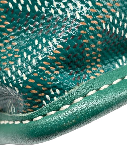 GOYARD（ゴヤール）GOYARD (ゴヤール) ANJOU MINI/アンジュミニポーチトート グリーン サイズ:mini/ミニの古着・服飾アイテム