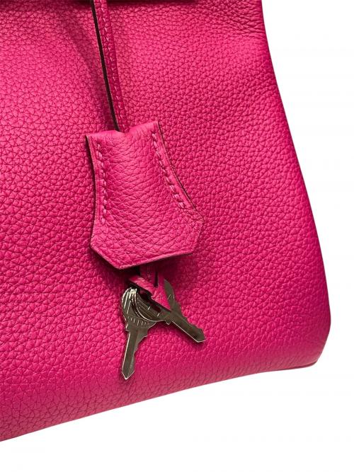 HERMES（エルメス）HERMES (エルメス) バーキン30/シルバー金具/トゴ/ショッキングピンク/A刻印 ショッキングピンク サイズ:30の古着・服飾アイテム