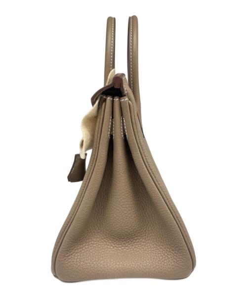 HERMES（エルメス）HERMES (エルメス) バーキン 25/ゴールド金具/トリヨンクレマンス/エトゥープ/U刻印 エトゥープ サイズ:25の古着・服飾アイテム