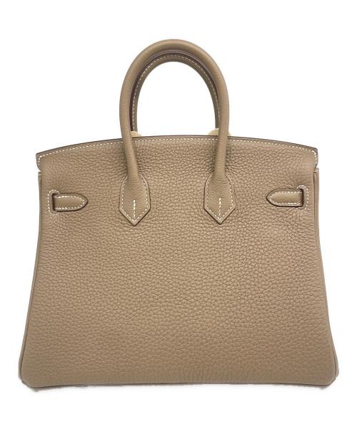 HERMES（エルメス）HERMES (エルメス) バーキン 25/ゴールド金具/トリヨンクレマンス/エトゥープ/U刻印 エトゥープ サイズ:25の古着・服飾アイテム