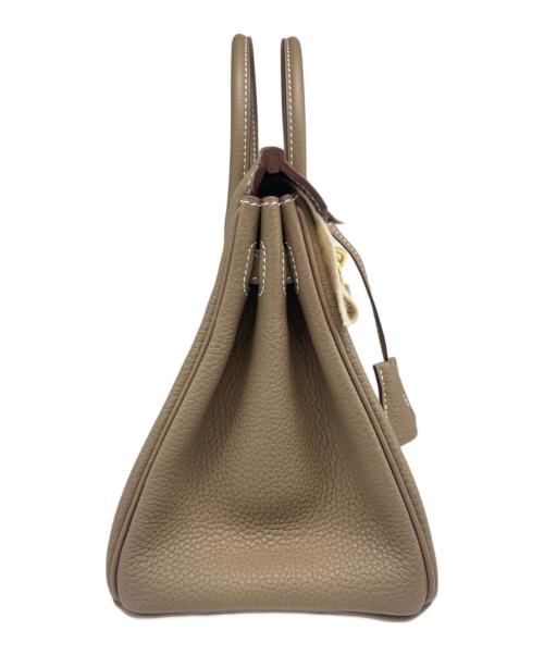 HERMES（エルメス）HERMES (エルメス) バーキン 25/ゴールド金具/トリヨンクレマンス/エトゥープ/U刻印 エトゥープ サイズ:25の古着・服飾アイテム
