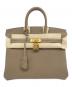 HERMES（エルメス）の古着「バーキン 25/ゴールド金具/トリヨンクレマンス/エトゥープ/U刻印」｜エトゥープ