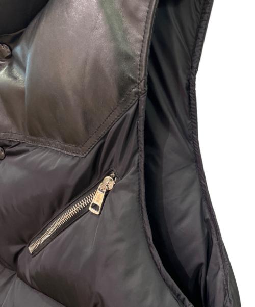 MONCLER（モンクレール）MONCLER (モンクレール) AVORD GILET/アヴォード ジレ ブラック サイズ:3の古着・服飾アイテム