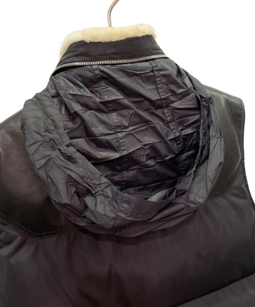 MONCLER（モンクレール）MONCLER (モンクレール) AVORD GILET/アヴォード ジレ ブラック サイズ:3の古着・服飾アイテム