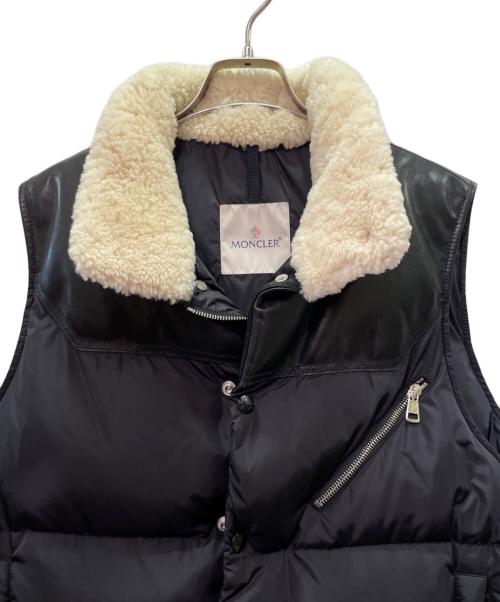 MONCLER（モンクレール）MONCLER (モンクレール) AVORD GILET/アヴォード ジレ ブラック サイズ:3の古着・服飾アイテム
