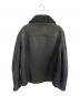 Maison Margiela (メゾンマルジェラ) ムートンシャーリングジャケット ブラック サイズ:48：270000円