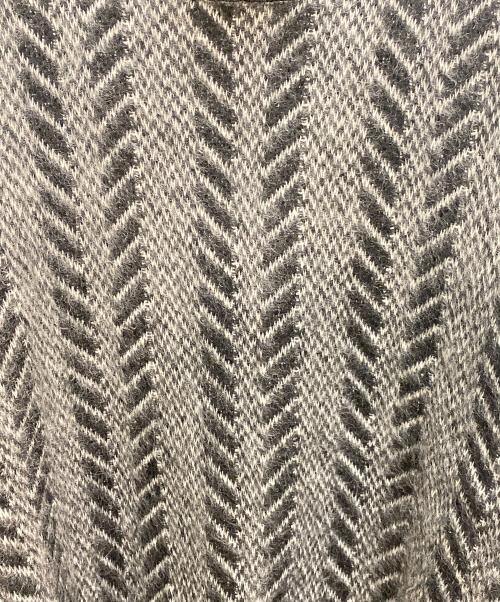 Saint Laurent Paris（サンローランパリ）Saint Laurent Paris (サンローランパリ) モヘア混ハイネックニット ブラック×グレー サイズ:Lの古着・服飾アイテム