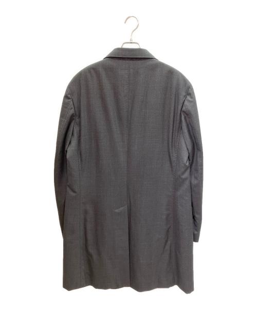 BRUNELLO CUCINELLI（ブルネロクチネリ）BRUNELLO CUCINELLI (ブルネロクチネリ) 3B中綿ロングコート/チェスターコート グレー サイズ:52の古着・服飾アイテム