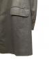 中古・古着 BRUNELLO CUCINELLI (ブルネロクチネリ) 3B中綿ロングコート/チェスターコート グレー サイズ:52：70000円