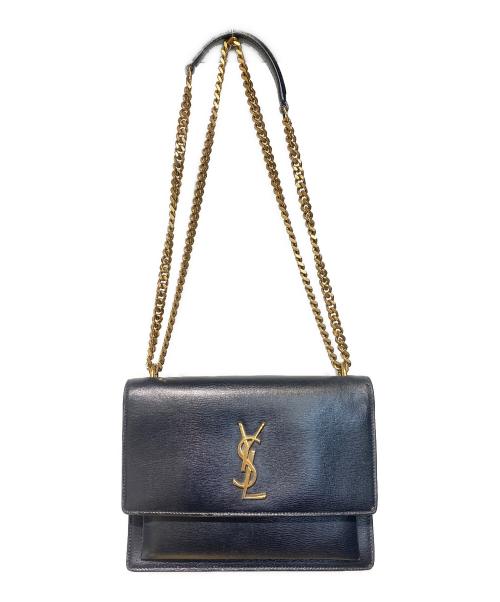 Saint Laurent Paris（サンローランパリ）Saint Laurent Paris (サンローランパリ) サンセット ミディアム ブラック サイズ:ミディアムの古着・服飾アイテム