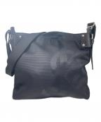 Yves Saint Laurentイヴサンローラン）の古着「キャンバスショルダーバッグ」｜ブラック