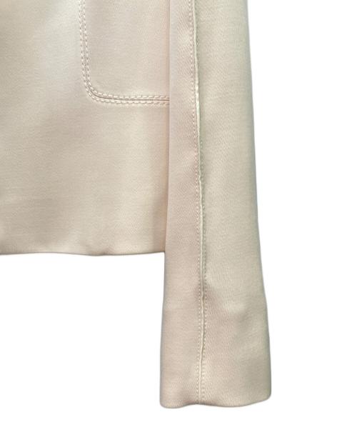 HERMES（エルメス）HERMES (エルメス) セリエボタン ジップアップジャケット ベージュ サイズ:36の古着・服飾アイテム