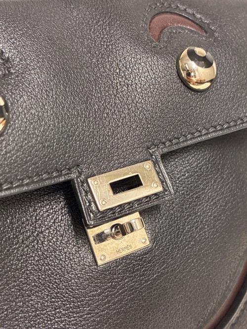 HERMES（エルメス）HERMES (エルメス) ケリードール ブラック サイズ:-の古着・服飾アイテム