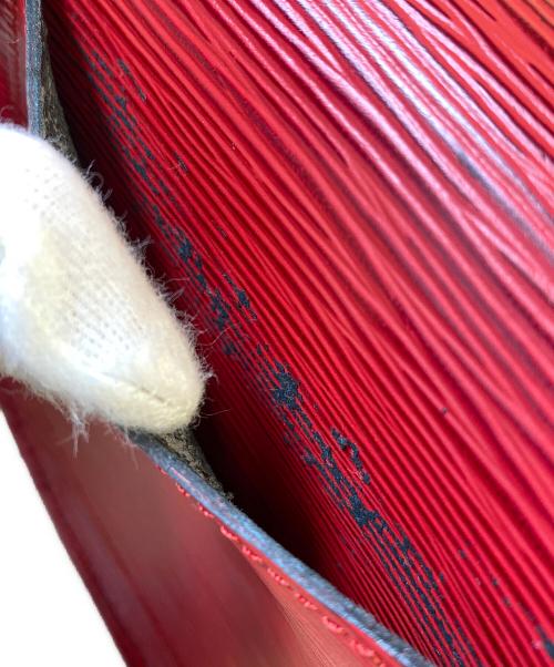 LOUIS VUITTON（ルイ ヴィトン）LOUIS VUITTON (ルイ ヴィトン) ミニ・サンクルー ショルダーバッグ レッドの古着・服飾アイテム