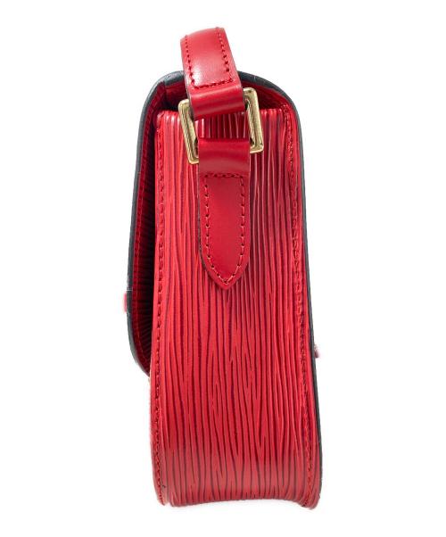 LOUIS VUITTON（ルイ ヴィトン）LOUIS VUITTON (ルイ ヴィトン) ミニ・サンクルー ショルダーバッグ レッドの古着・服飾アイテム