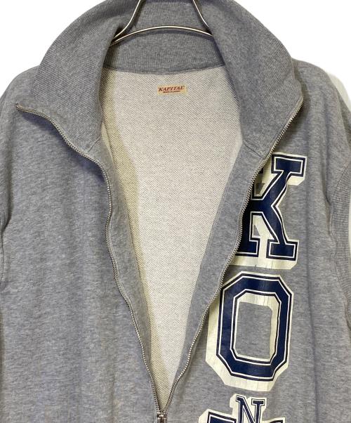 KAPITAL（キャピタル）KAPITAL (キャピタル) 裏毛ハーフZIPベスト グレー サイズ:4の古着・服飾アイテム