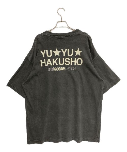 THE SUGAR PUNCH（シュガーパンチ）THE SUGAR PUNCH (シュガーパンチ) 幽遊白書 (ユウユウハクショ) S/S T-SHIRTS ブラック サイズ:XLの古着・服飾アイテム