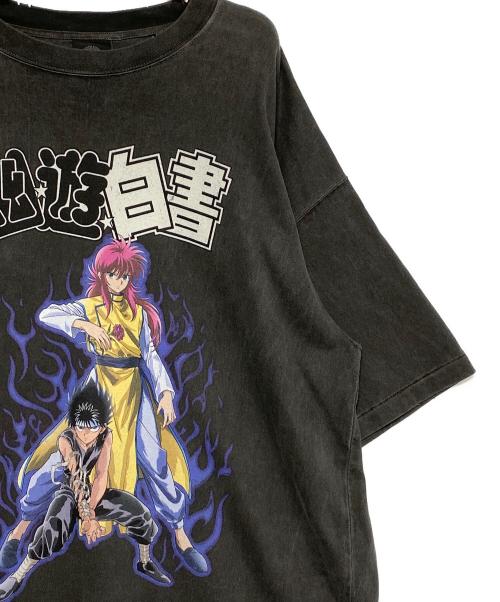 THE SUGAR PUNCH（シュガーパンチ）THE SUGAR PUNCH (シュガーパンチ) 幽遊白書 (ユウユウハクショ) S/S T-SHIRTS ブラック サイズ:XLの古着・服飾アイテム