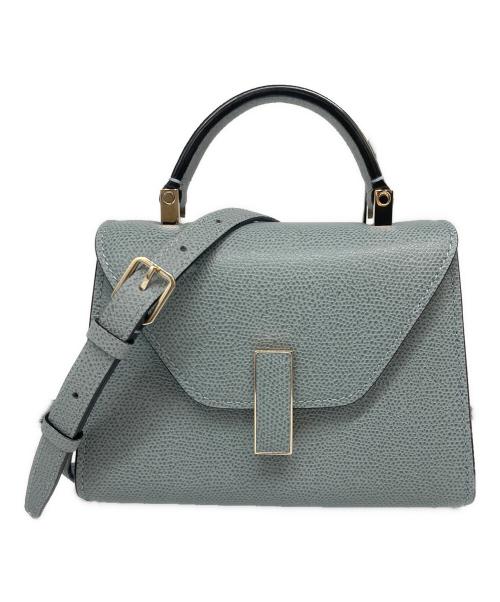 Valextra（ヴァレクストラ）Valextra (ヴァレクストラ) マイクロイジィデ パウダーブルー サイズ:マイクロの古着・服飾アイテム