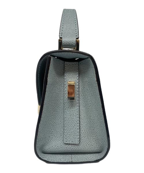 Valextra（ヴァレクストラ）Valextra (ヴァレクストラ) マイクロイジィデ パウダーブルー サイズ:マイクロの古着・服飾アイテム