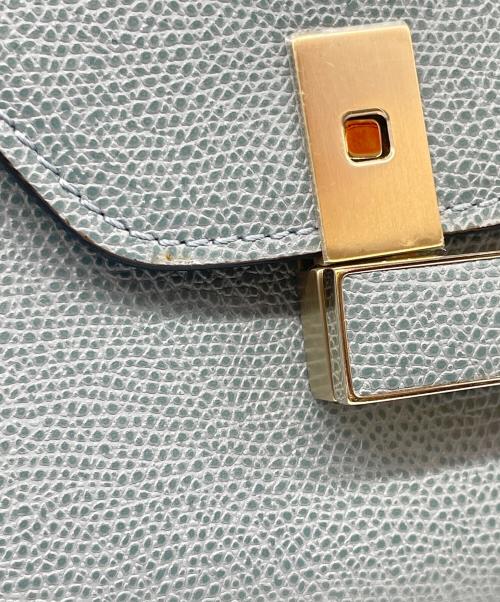 Valextra（ヴァレクストラ）Valextra (ヴァレクストラ) マイクロイジィデ パウダーブルー サイズ:マイクロの古着・服飾アイテム