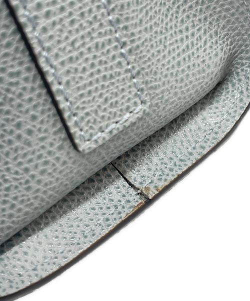 Valextra（ヴァレクストラ）Valextra (ヴァレクストラ) マイクロイジィデ パウダーブルー サイズ:マイクロの古着・服飾アイテム