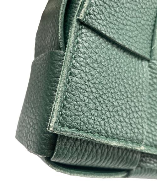 BOTTEGA VENETA（ボッテガベネタ）BOTTEGA VENETA (ボッテガベネタ) クロスボディ ショルダーバッグ グリーン サイズ:クラシックの古着・服飾アイテム