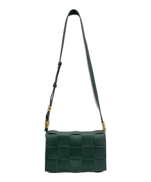 BOTTEGA VENETA（ボッテガベネタ）BOTTEGA VENETA (ボッテガベネタ) クロスボディ ショルダーバッグ グリーン サイズ:クラシックの古着・服飾アイテム