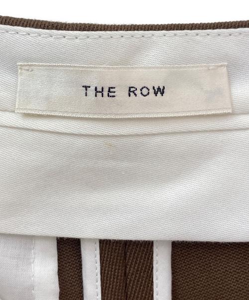 THE ROW（ザ ロウ）THE ROW (ザ ロウ) スリットスカート ブラウン サイズ:０の古着・服飾アイテム