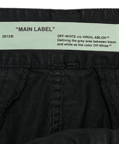 OFFWHITE（オフホワイト）OFFWHITE (オフホワイト) カーゴパンツ ブラック サイズ:32の古着・服飾アイテム