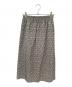 DRAWER (ドゥロワー) レオパードロングスカート グレー サイズ:L：13000円