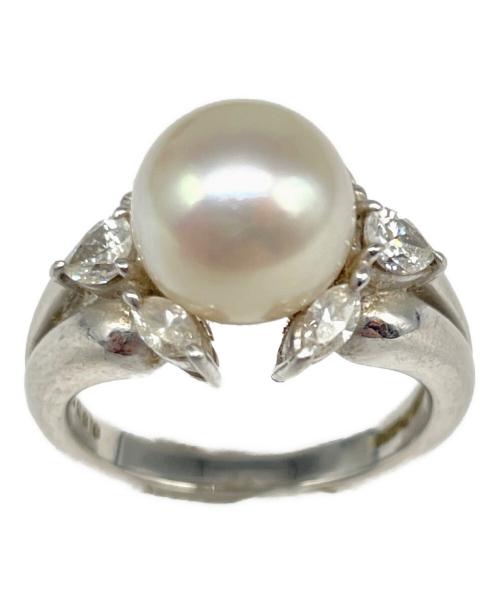 MIKIMOTO（ミキモト）MIKIMOTO (ミキモト) パール ダイヤモンド リング サイズ:10号の古着・服飾アイテム