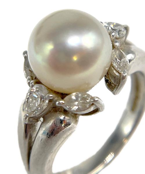 MIKIMOTO（ミキモト）MIKIMOTO (ミキモト) パール ダイヤモンド リング サイズ:10号の古着・服飾アイテム