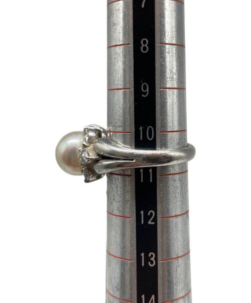 MIKIMOTO（ミキモト）MIKIMOTO (ミキモト) パール ダイヤモンド リング サイズ:10号の古着・服飾アイテム