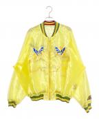 KAPITALキャピタル）の古着「シアーパール モスキートガードスーベニアJKT」｜イエロー