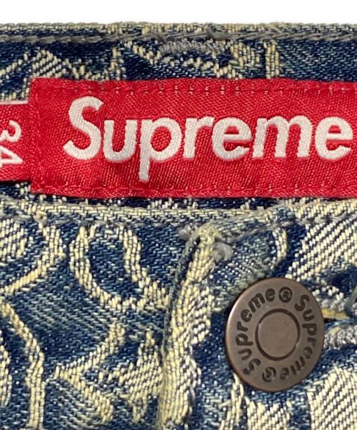 SUPREME（シュプリーム）SUPREME (シュプリーム) Bandana Jacquard Baggy Jean インディゴ サイズ:XLの古着・服飾アイテム