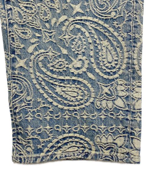 SUPREME（シュプリーム）SUPREME (シュプリーム) Bandana Jacquard Baggy Jean インディゴ サイズ:XLの古着・服飾アイテム