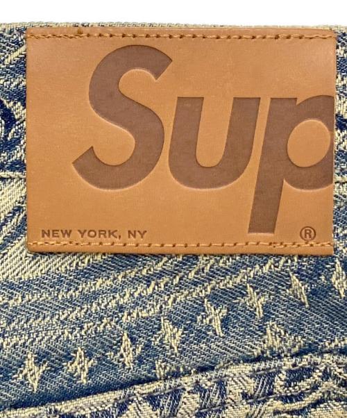 SUPREME（シュプリーム）SUPREME (シュプリーム) Bandana Jacquard Baggy Jean インディゴ サイズ:XLの古着・服飾アイテム