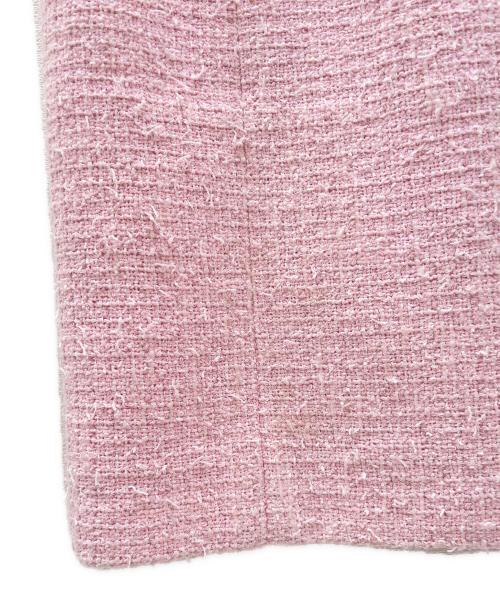 CHANEL（シャネル）CHANEL (シャネル) ツイードスカート ピンク サイズ:38の古着・服飾アイテム