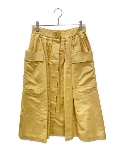 FOXEY（フォクシー）FOXEY (フォクシー) ロングスカート イエロー サイズ:40の古着・服飾アイテム