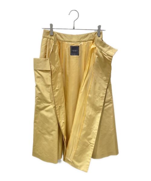 FOXEY（フォクシー）FOXEY (フォクシー) ロングスカート イエロー サイズ:40の古着・服飾アイテム